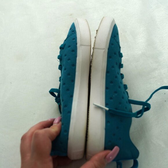 Native Kids Monaco Low Slip-On Sneakers Teal Blue Size C11‎ - Picture 6 of 9